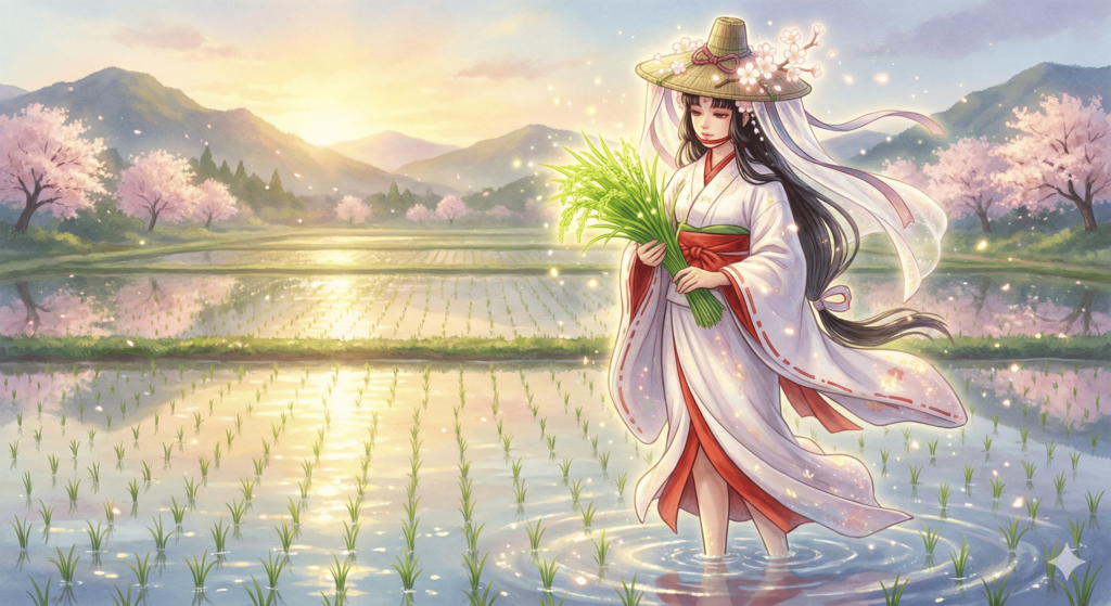 若沙那売神 わかさなめのかみ　早乙女